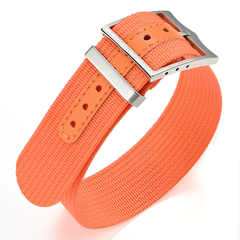 Durable Nylon Waterproof Sport Bracelet - Military-Inspired Watch Strap, No-Scratch Design