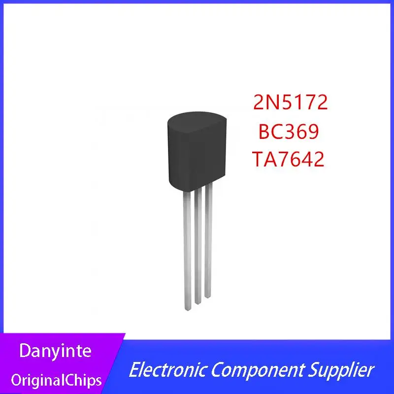 

NEW 50PCS/LOT TA7642 2N5172 5172 BC369 BC369B TO-92