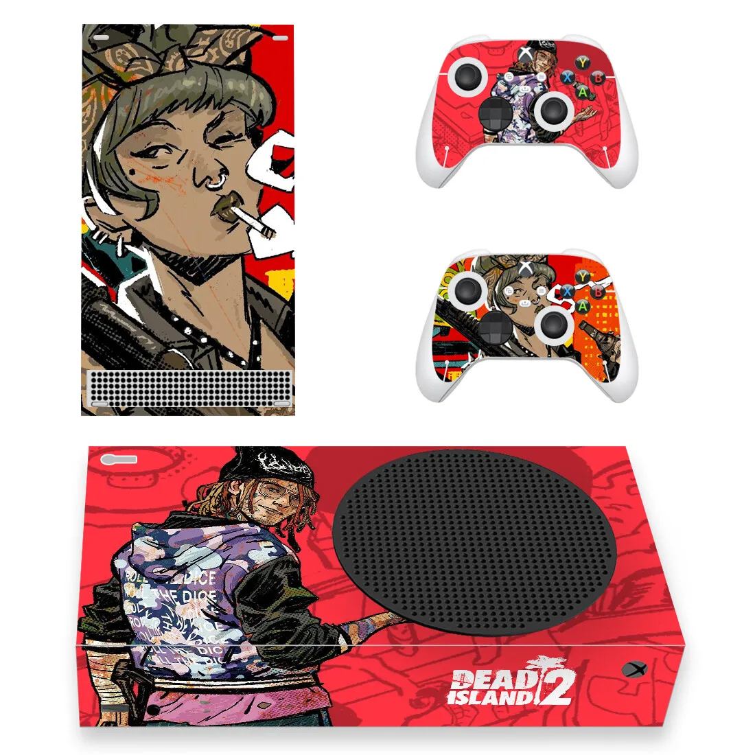 Dead Island 2 Skin Sticker Decalcomania Cover Per Console Xbox Series S E 2 Controller Xss Skin Vinyl