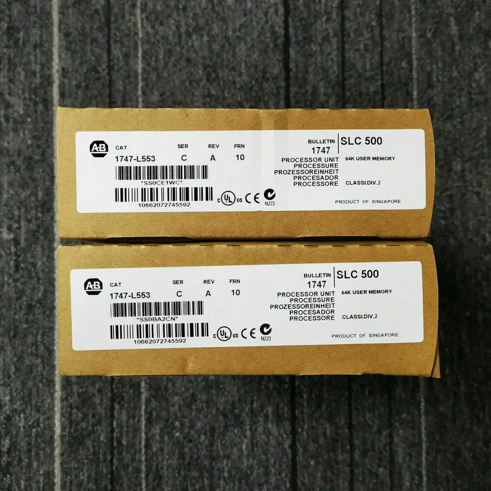 

Новый Герметичный процессор 1747-L553 SER C SLC500 5/05 процессор 1747L553