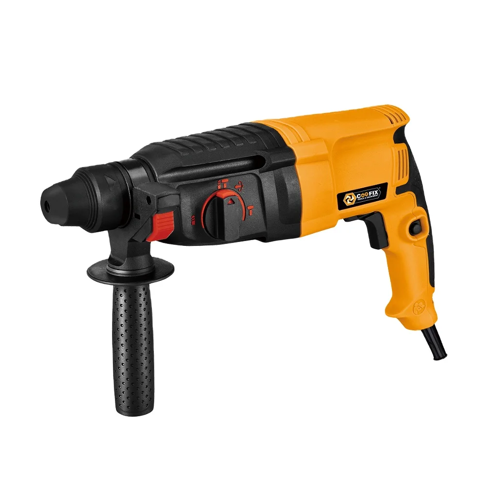 COOFIX Electric Rotary Hammer Drill RH001 Brand 850W 26mm 230V/220V 3 Functions 50hz/60hz 110-230V 56*44*31 6 MONTHS CF-RH001 china brand vfd general use vector inverter 3 phase 50hz to 60hz frequency converter top 10 vfd
