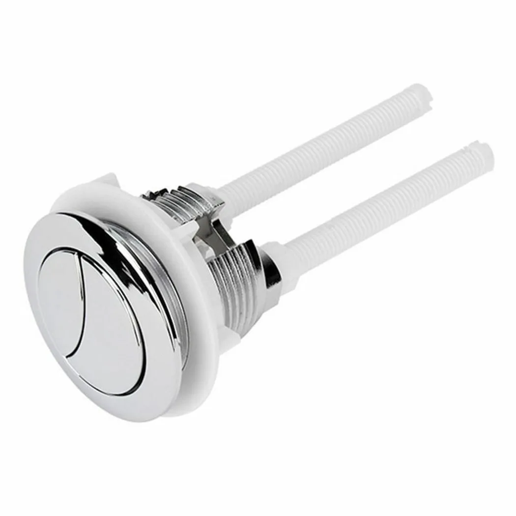 Toilet Push Button Dual Flush Switch Water Tank Rod Push Rods Water Saving Bathroom Fixture Home Improvement