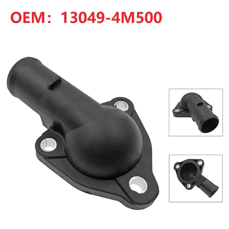 닛산 알메라 센트라 1.8L 인렛-워터 2001-05 130494M500용 스트레인지 2X 13049-4M500 엔진 냉각수 온도 조절기 하우징