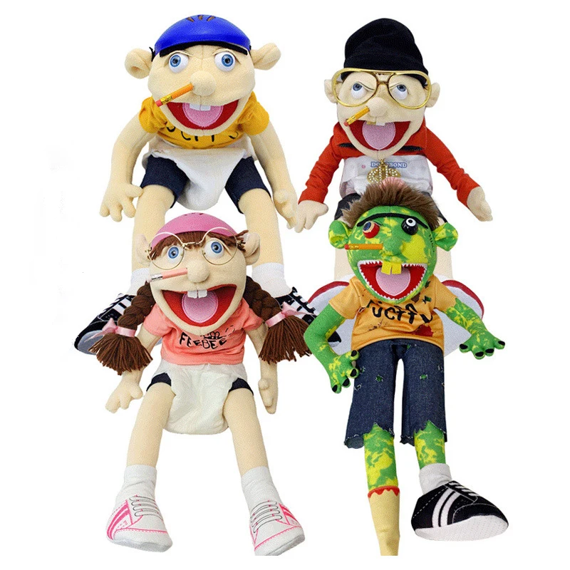 Jeffy Puppet Plush Toy, Unique Movable Hand Puppet, Removable Accessories  Christmas Birthday Gift Ideas for Boys and Girls - AliExpress