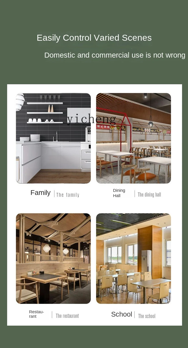 Tqh Luxury Disinfection Cabinet Commercial Catering Restaurant Hotel Cleaning Seasoning Platform Vertical with Water Supply 5