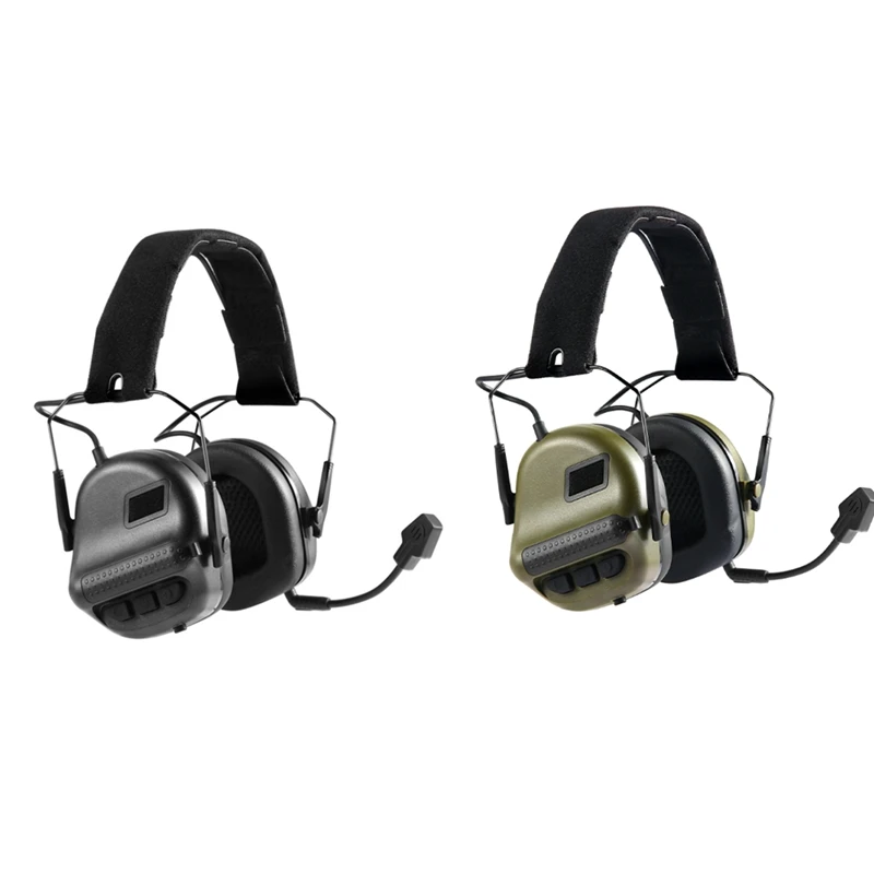 

Head Wearing Version Headset Sound Pickup Headphones Sound Pickup Hunting Communication