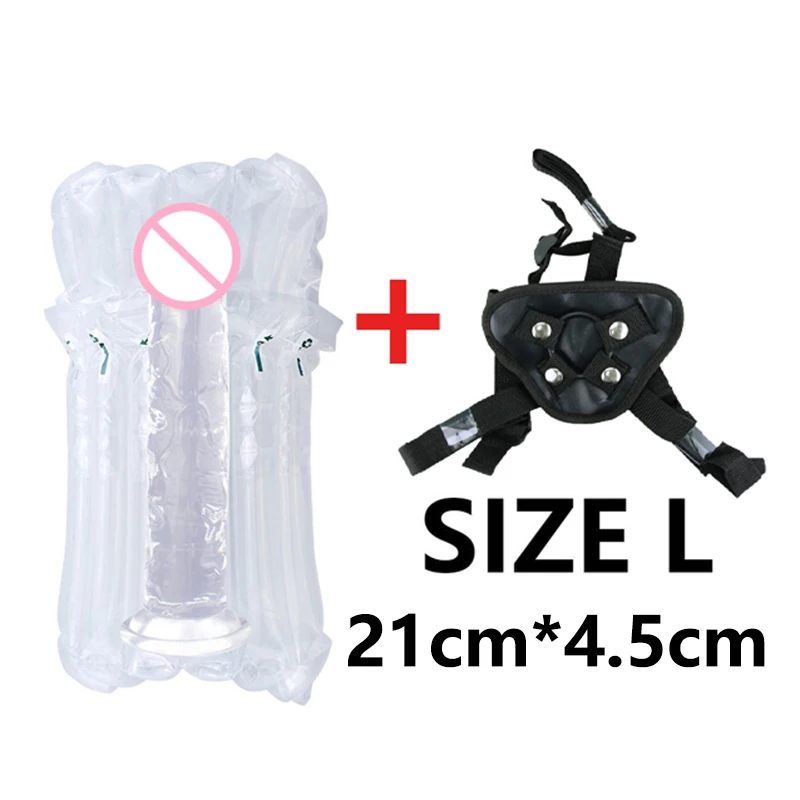 Sex Toys Strap-on Silicone Dildo For Women Masturbators Suction Gay Realistic Dildos Huge Penis Sexual Harness Anal Sex Toy For Lesbian