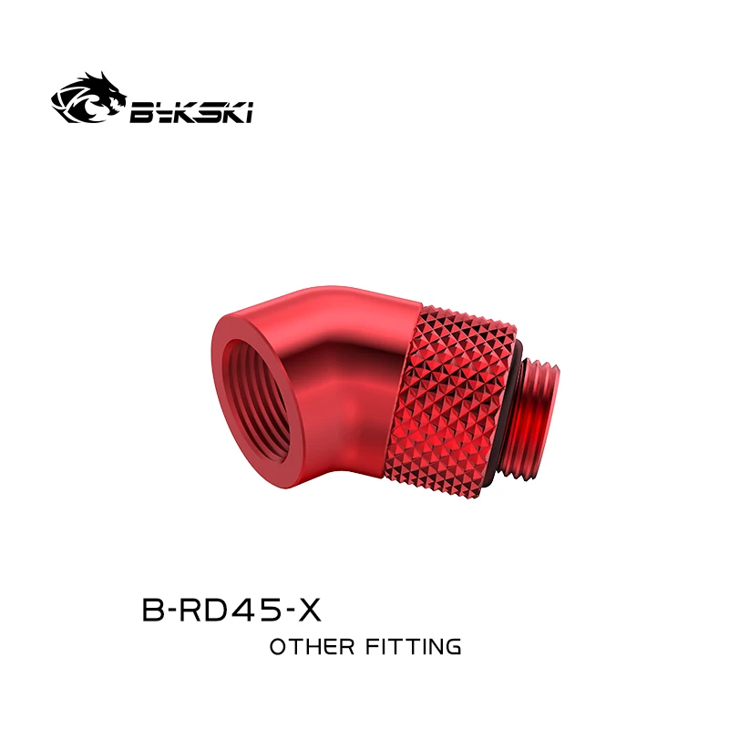 BYKSKI 45°ロータリーフィッティング Bykski B-RD45-X G1/4'' 45