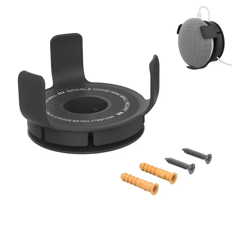 

Wall Bracket For Google Home Mini Smart Speaker Wall Clamp Bracket Voice Assistant Plug In Kitchen Bedroom Audio Stand