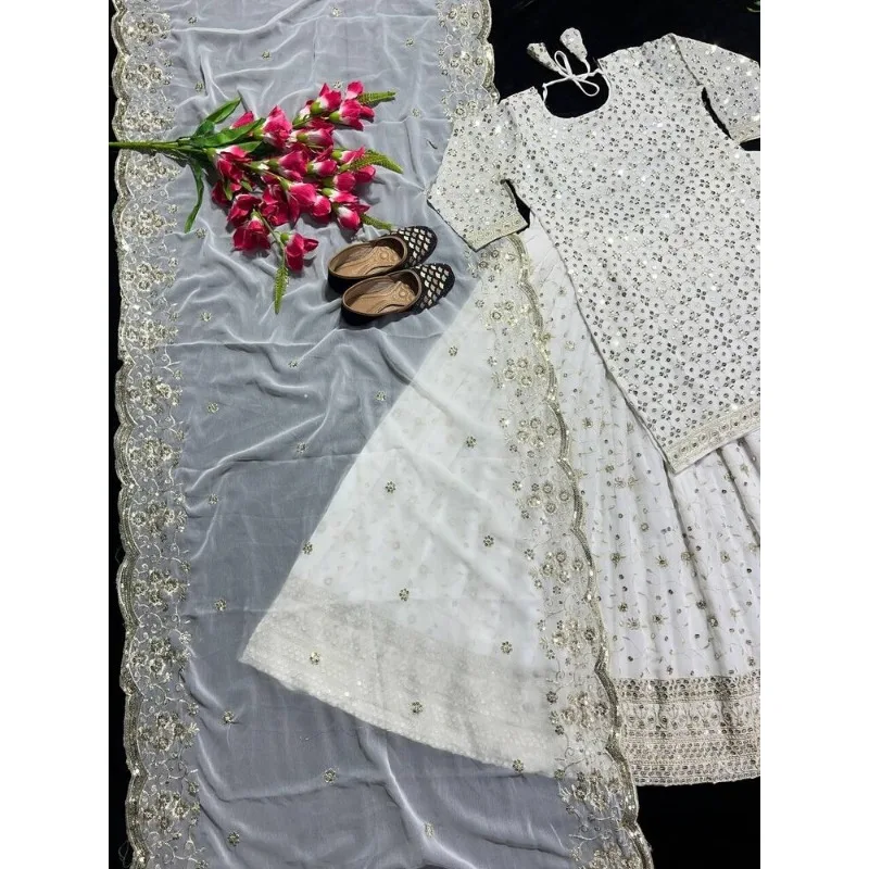 Indian Salwar Kameez Bollywood Suit Wear Wedding Party Ready To Wear