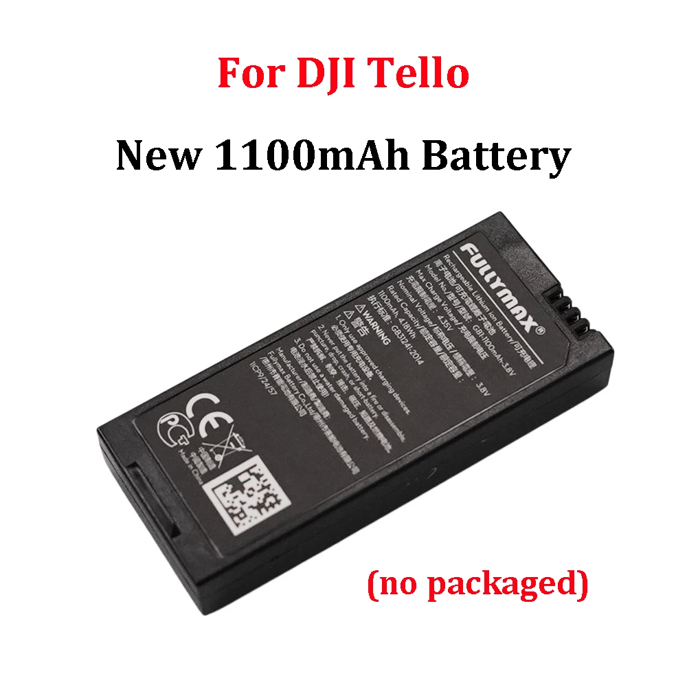 Batterie DJI Tello 1100mAh 3.8V - Remplacement Haute Capacité
