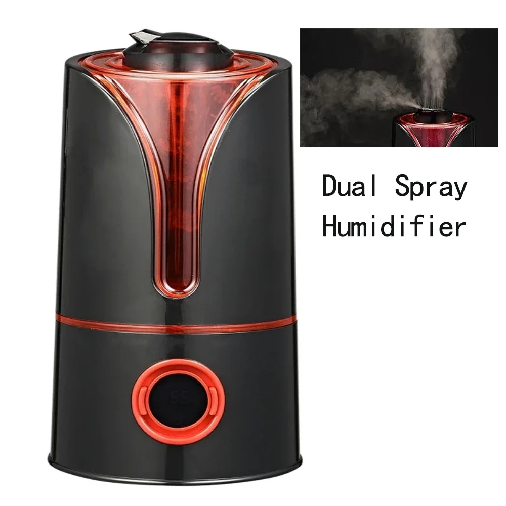 

LCD Screen Timing Air Humidifier 3.5L Large Capacity Household Double Spray Intelligent Mute Oil Aroma Humidification Atomizer