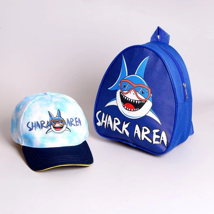 Детский набор &quotShark area&quot рюкзак кепка 7461982 |