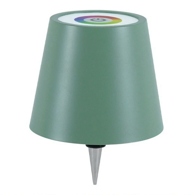 Rechargeable Bottle Lights RGB Modes & 3 Color Stepless Dimming Table Lamp Rechargeable Bottle Lights For Bars Green