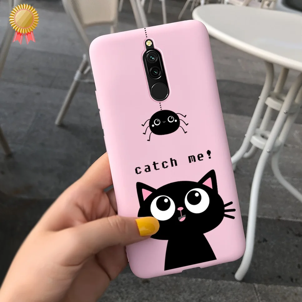 For Redmi 8 Case Redmi8 Cover Animal Cartoons Painted Soft Silicone Phone Case For Xiaomi Redmi 8 Hongmi 8 6.22 Case Fundas