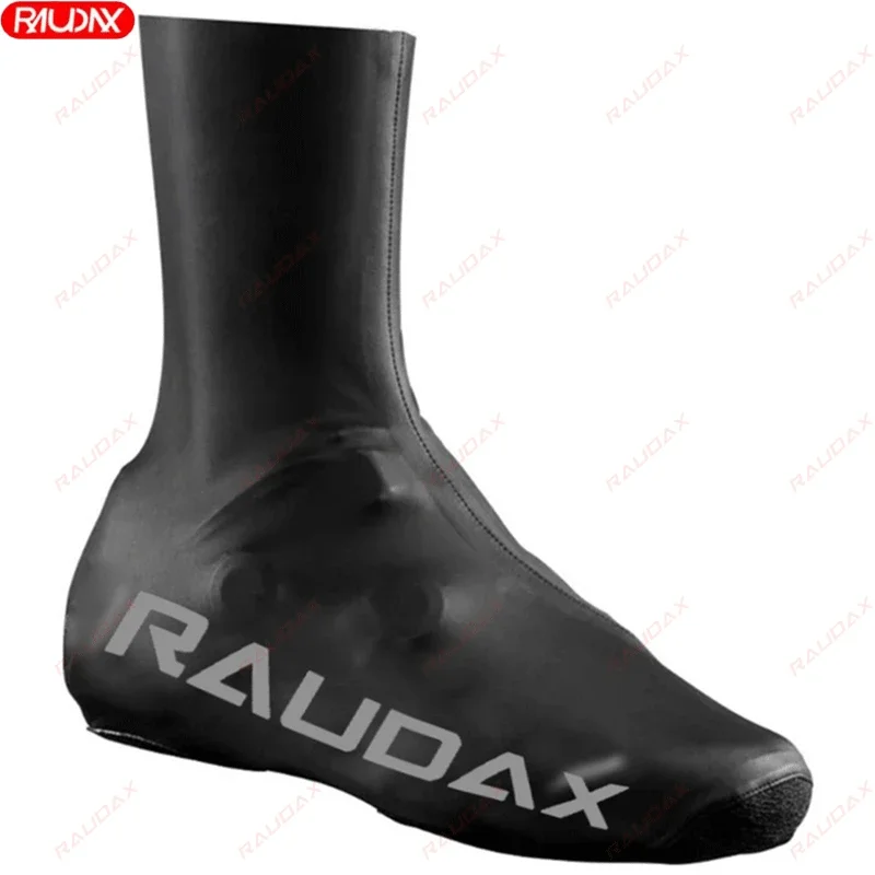 Raudax Latest Summer Lycra Zipper Bike Shoe Cover Sports Men's Mountain Bike UV Protection Shoe Cover Road Windproof bicycle shoe covers