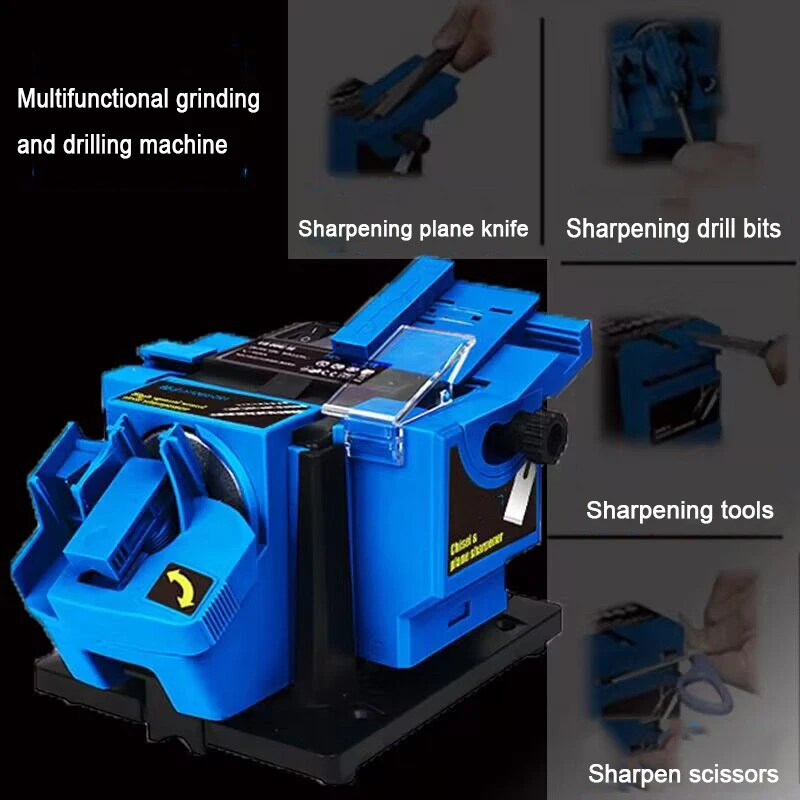 Knife Grinder Multifunctional Electric Sharpener Drill Grinder Machine High-Speed Steel Drills Polishing Tools