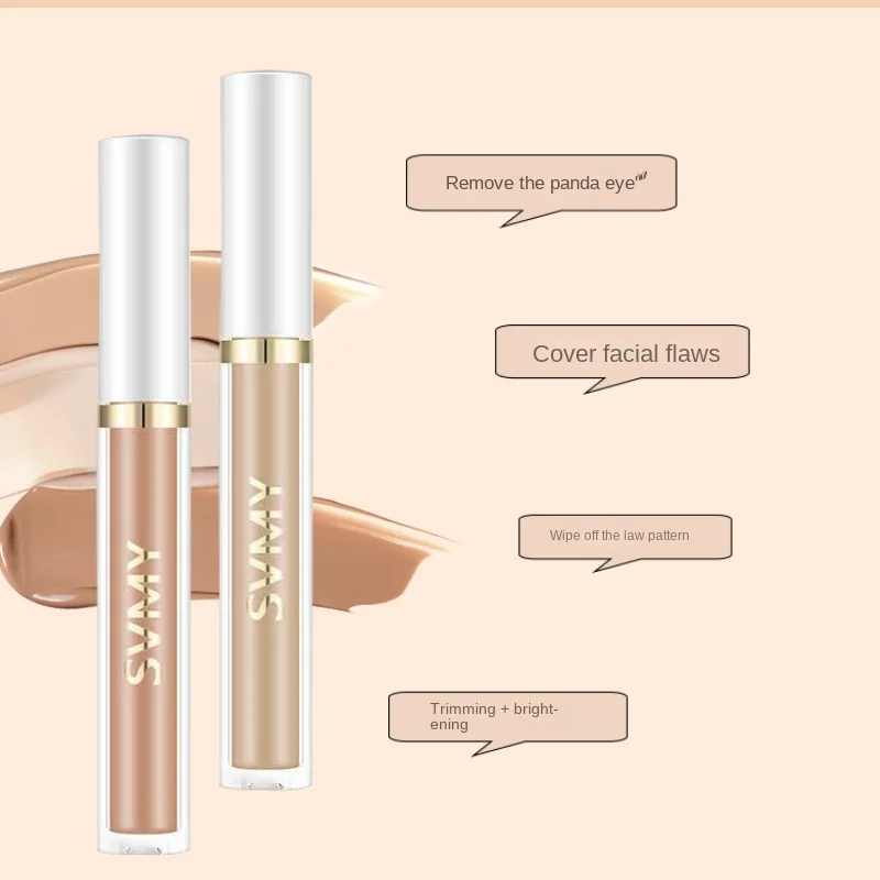 4Color Liquid Contouring Concealer Cream Makeup Waterproof Moisturizing Lasting Cover Acne Dark Circles Foundation Face Cosmetic