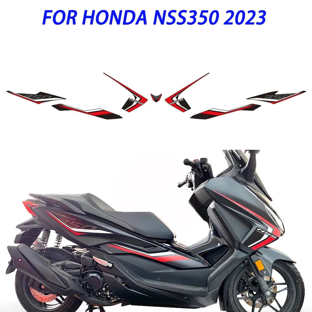 

Для Honda NSS 350 NSS350 2023 Новый мотоциклетный корпус устойчивый к царапинам Противоскользящий защитный вытяжной Цветок Наклейка декоративная наклейка