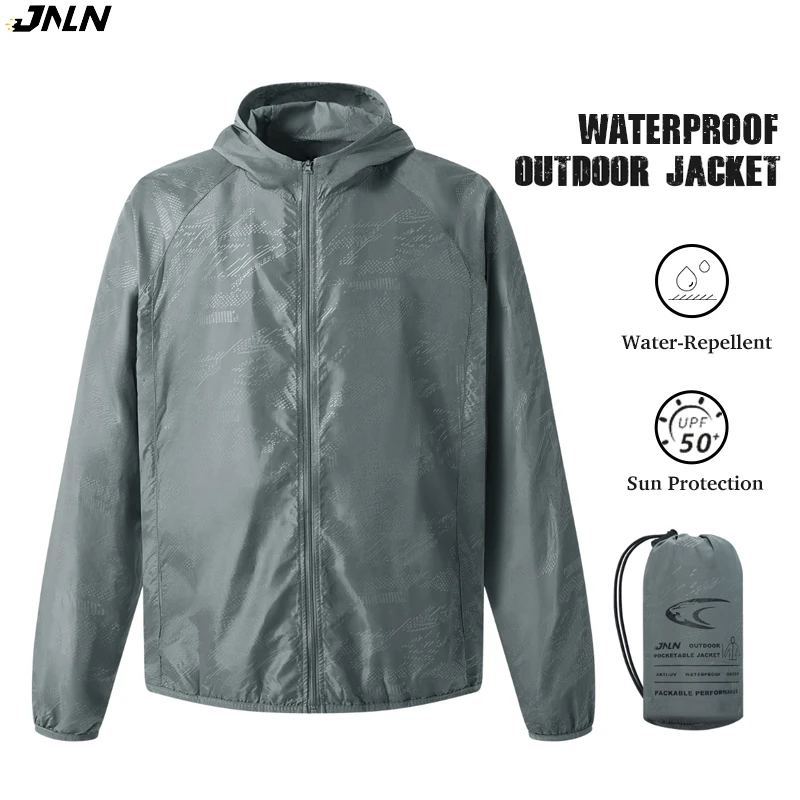 Hiking Jacket Men's Women's Waterproof Quick Dry Sun Protection Windbreaker Camping Hunting Climbing Outdoor Rain