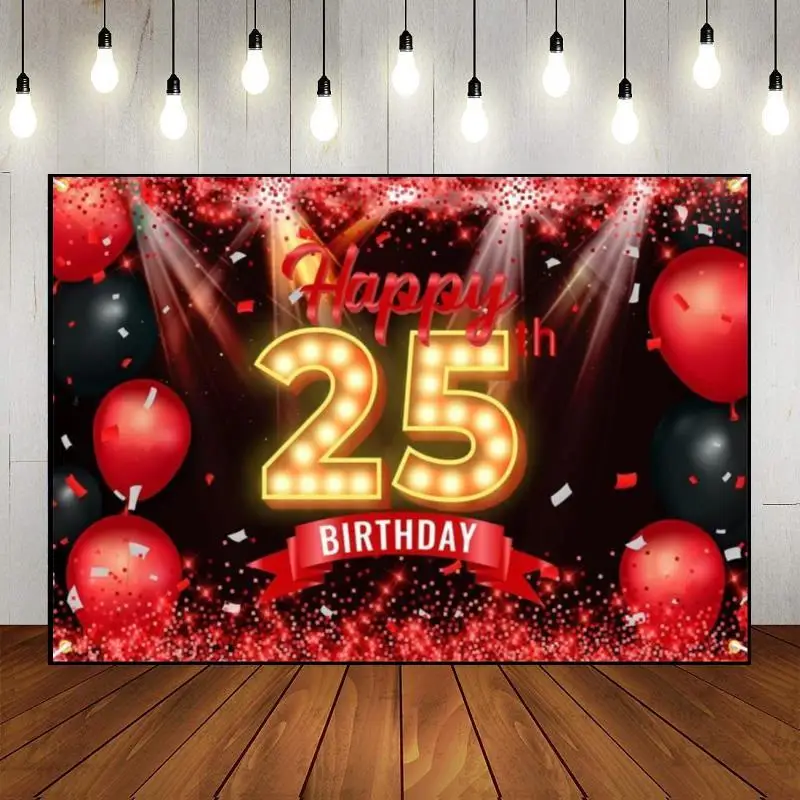 Happy Muslimbirthday Boy O Girl Background Golden Decoration Game Puntelli Per Fotografia Neonato Red Machine Hotwheel