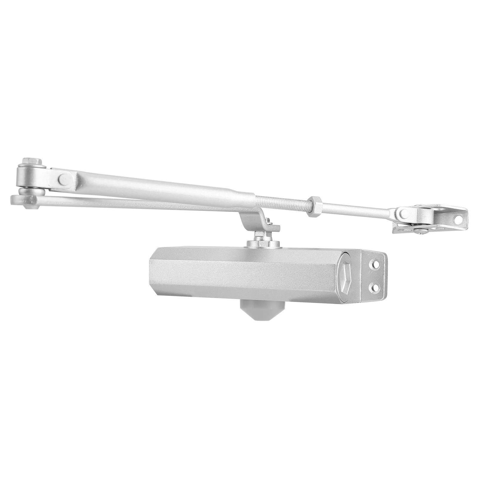 60-85kg Door Closer Aluminum Alloy Adjustable Hydraulic Door Shutter for Commercial Residential Office Use Hardware