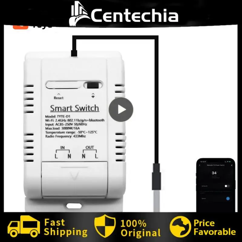 

Умный термостат Tuya с Wi-Fi, 16 А, 3000 Вт