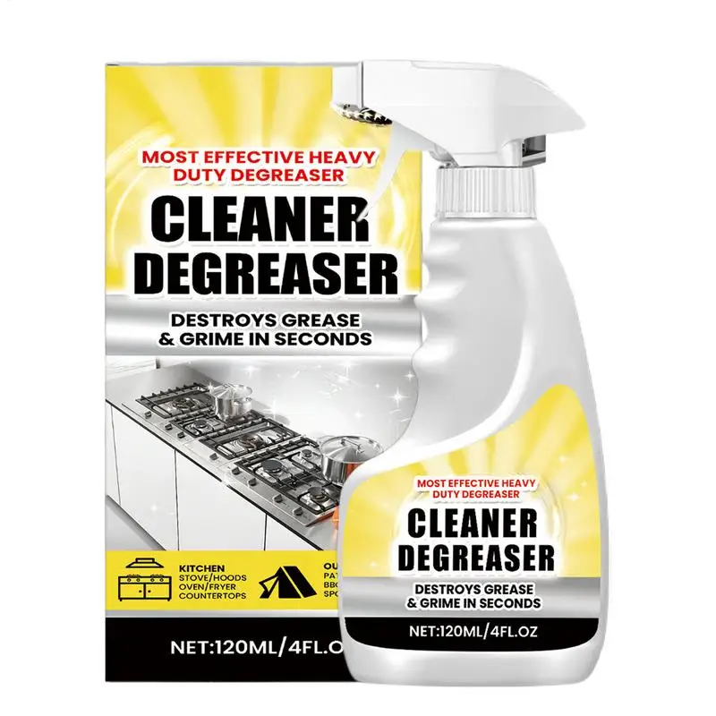 Stain Remover Spray Effective Professional Oil Stains Spray Safe Oil Remover Gentle Degreaser For Pots Stoves Pans Floors Sinks