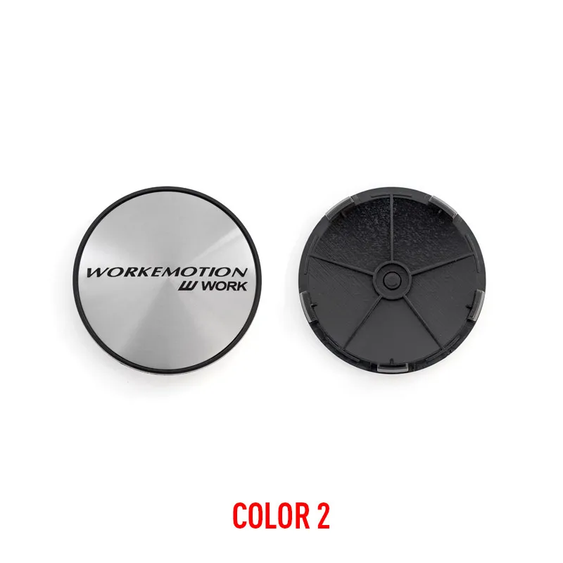 4PCS/lot 68MM WORK EMOTION Car Wheel Center Hub Caps Wheel Center Cap Decoration Auto Styling Rim Hub Cap car wheel hub covers