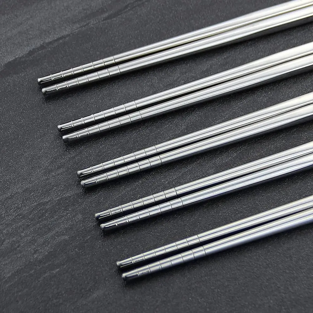 Reusable Stainless Steel Chopsticks 5