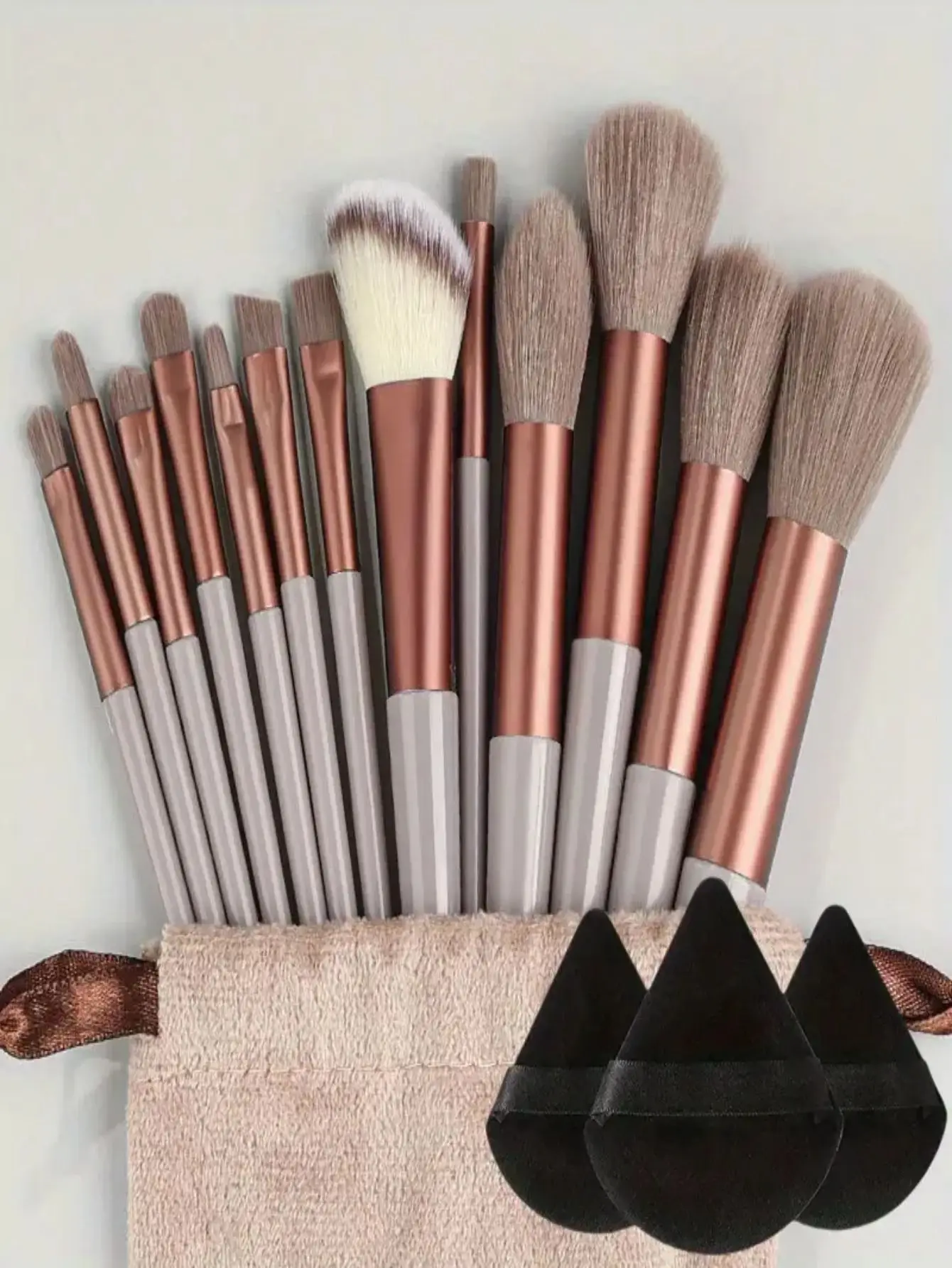 13pcs brown 3pcs pp