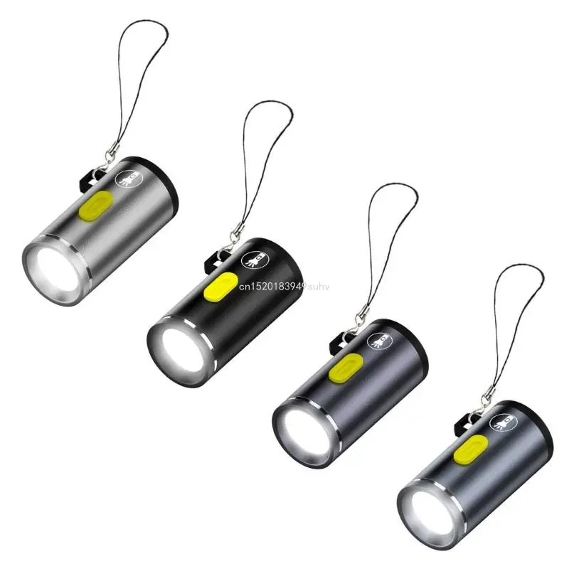 High Brightness LED Mini Flashlight Powered By Type C Connectors Small LED Light Torches Perfect For On Travel Use led lamp