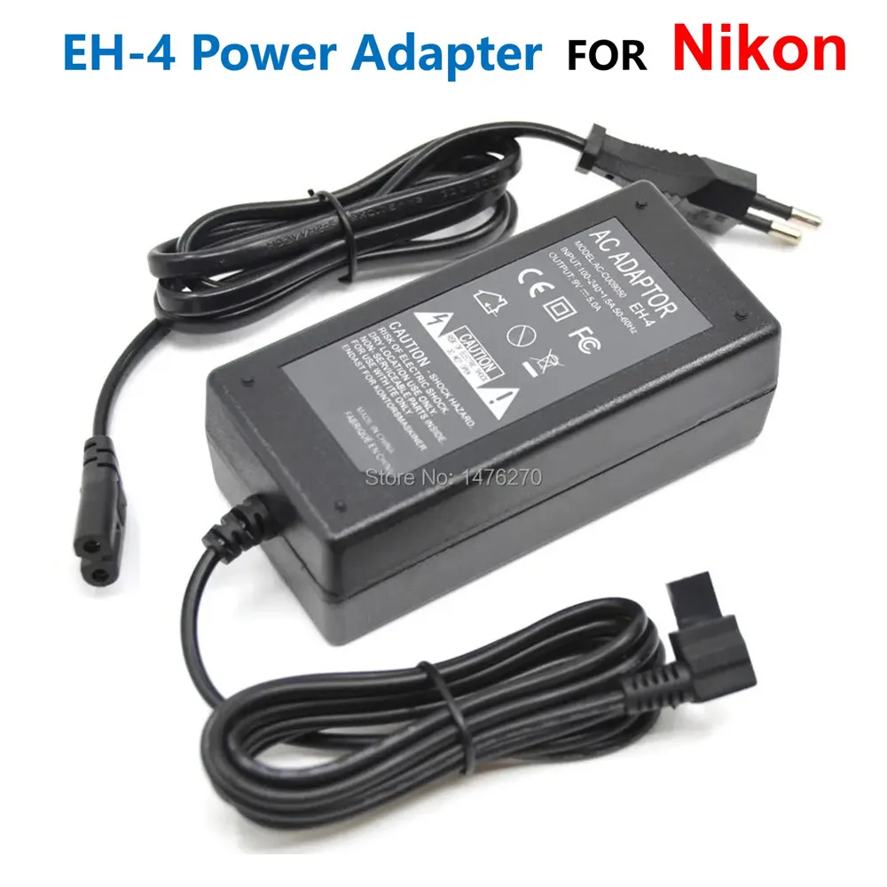 

EH-4 EH4 EH 4 Camera Charger Power Adapter Supply For Nikon D Series DSLR D1 D1H D1X