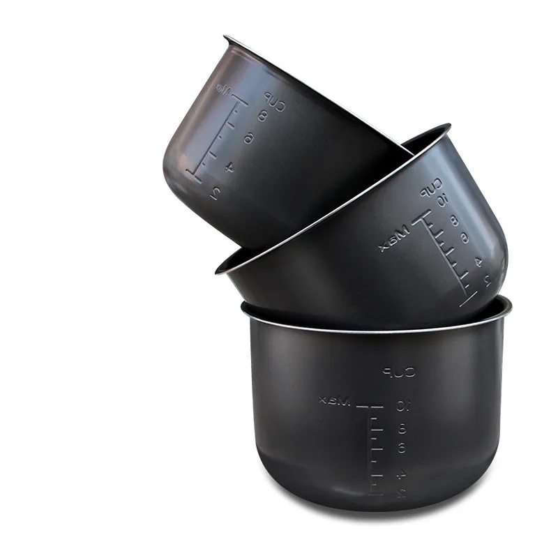 Description Picture 3 of itemElectric Pressure Cooker Liner4L/5L/6L Non-stick Rice Pot Gall Black Crystal Inner accessories Parts cooking only suit Midea