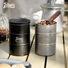 Stainless Steel Coffee Bean Airtight Cans Sealed Cans Outdoor Camping Kitchen Tin Storage Box Coffee Jar Canister Set 370ml 2
