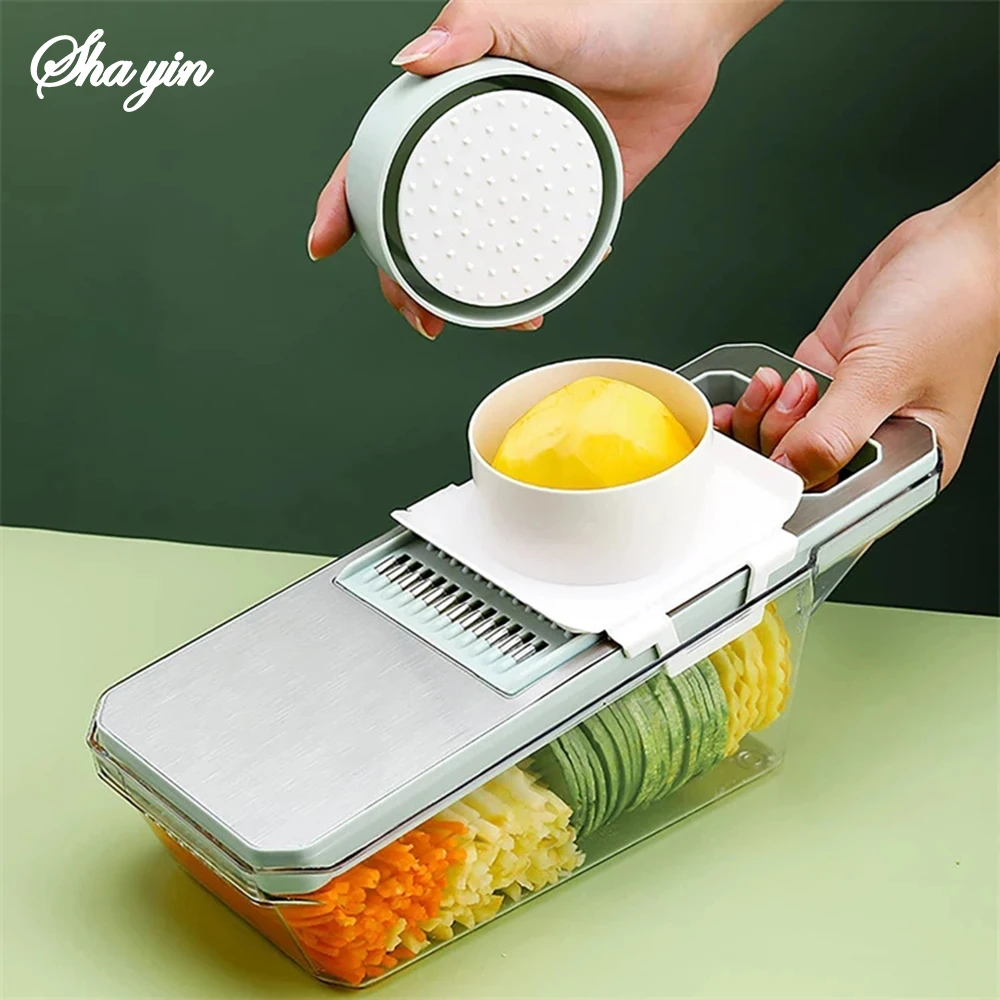 Multifunctional Shredder Vegetable Cutter Household Potato Shredder Cucumber Slicer Vegetable Cutting Tool