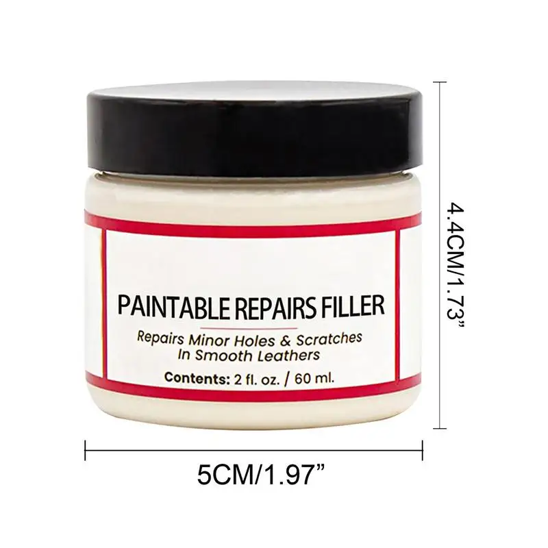Leather Filling Paste Holes Filler Natural Leather Filler Repair Compound Restoring Small Tears For Furniture Bag Car Seat