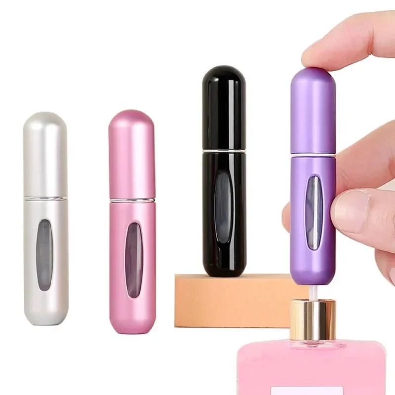 Perfume Bottle 5ml Bottom Charge Refillable for Cosmetics Spray