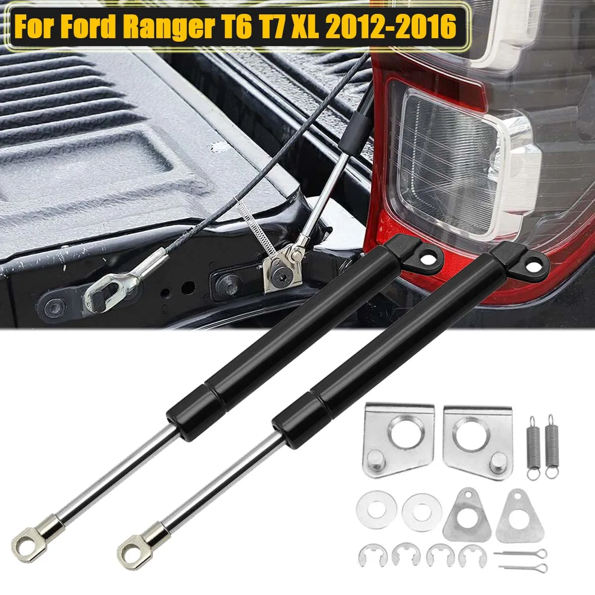 Rear Tailgate Gas Assist Slow Down Damper Strut Lift Support for Ford