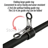 Telescopic Fishing Rod 2.7m Travel Surf Rod Spinning Power 5-300g Throwing Surfcasting Carbon Baitcasting Rod 3