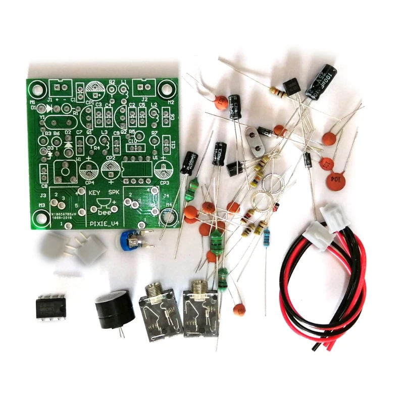 

QRP 4.1 Version DIY Set Shortwave Radio Station Transmitter Receiver Module B36A