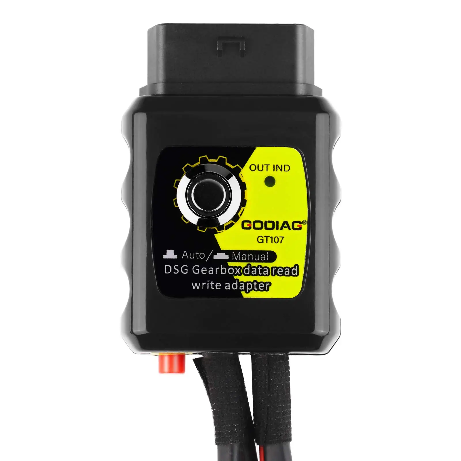Godiag GT107 기어 박스 어댑터, PCMFlash 튜너 KESS DQ250/DQ200/VL381/VL300/DQ500 GT105 전체 프로토콜 OBD 점퍼 케이블