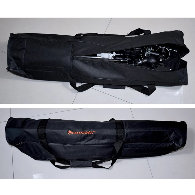 Celestron 98-110cm Astronomical Telescope Carrying Protector Soft Tripod Shoulder Bag Backpack Oxford Cloth Photo Bag 6