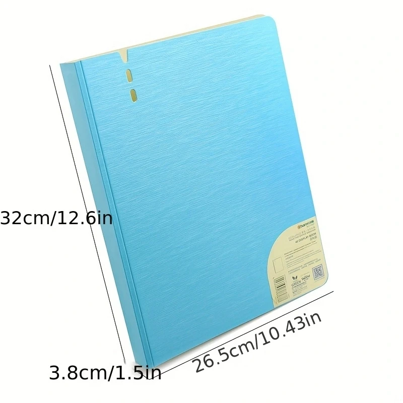 File Folders Perforated Folder 4-Hole D-Shaped Binder Transparent Shell Pp File A4 Quick Fishing Storage