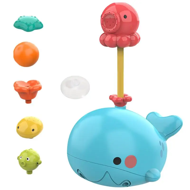 

Baby Bath Bathtub Toys Babies Bathtub Toys With Cartoon Shower Octopus Squirting Pool Toy Multi Patterns For Babies Infants Kids