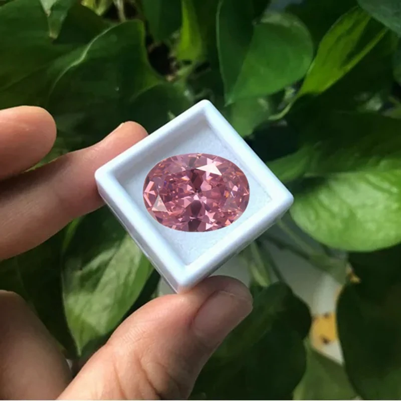 

Natural Pink Sapphire13*18mm Oval Cut Sri-Lanka VVS Gemstone