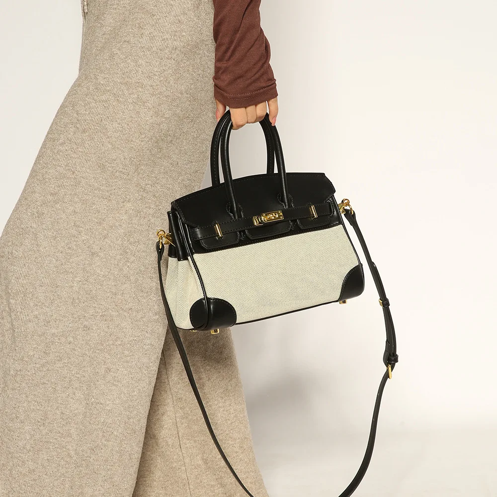 Autumn and Winter Women's New Luxury High-end Fashion Simple Handbag One-shoulder Cross-body Designer Bag