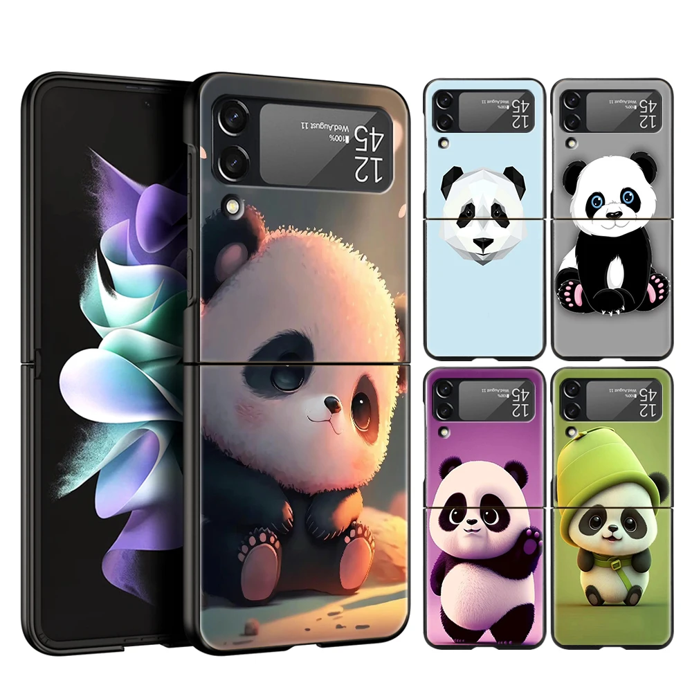 Adorable Panda Transparent Shockproof Phone Case