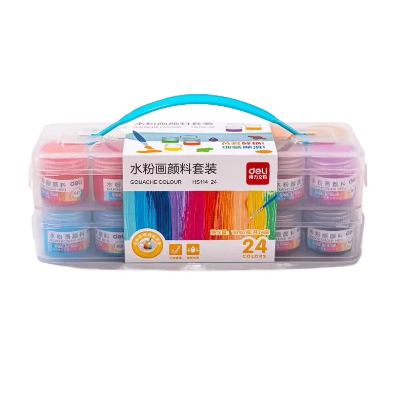 Portable Gouache Paint Set 6