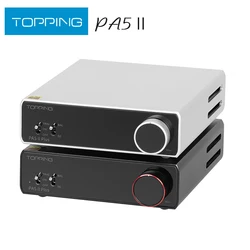 TOPPING PA5 II Series PA5 II Plus Destop Amplifier Fully Balanced Power Amplifier with TRS/RCA Input
